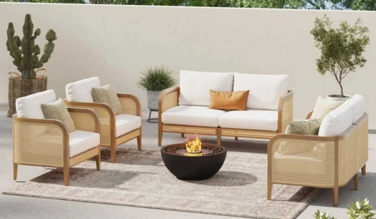 Sofa Rotan Canggu untuk Villa