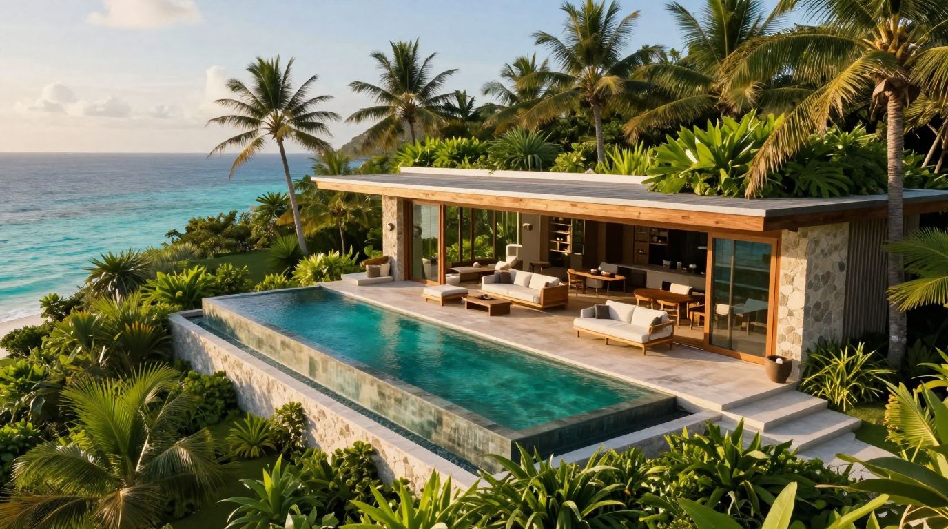 7 Karakteristik Arsitektur Modern Tropis yang Bikin Hunian Terasa Seperti Resort Bintang 5