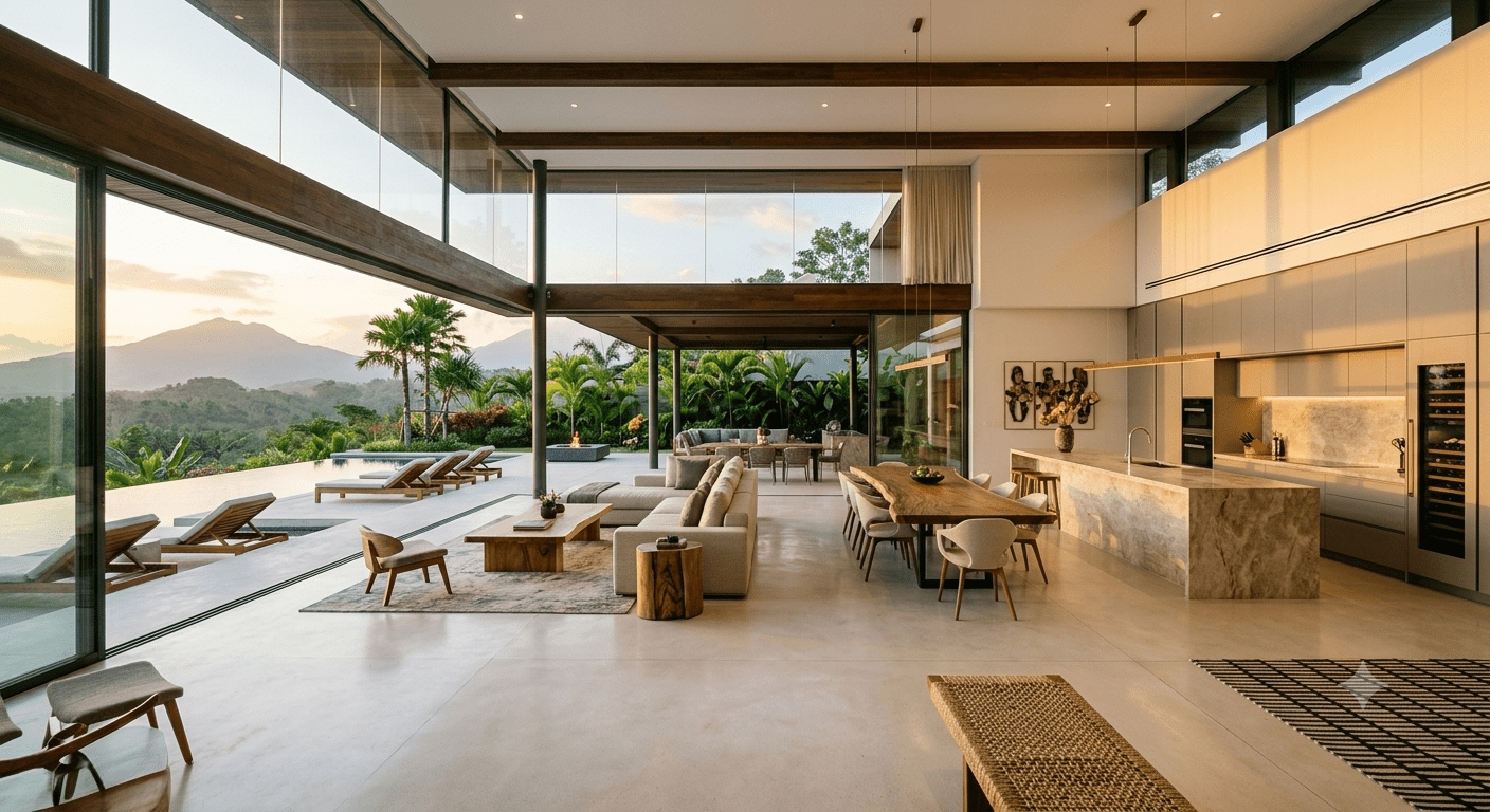 Mengapa Konsep Open Space Semakin Diminati pada Desain Rumah Mewah Kontemporer