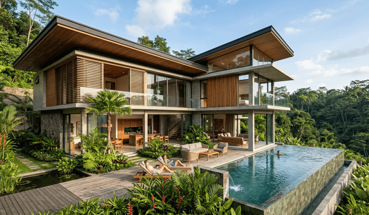 7 Karakteristik Arsitektur Modern Tropis yang Bikin Hunian Terasa Seperti Resort Bintang 5