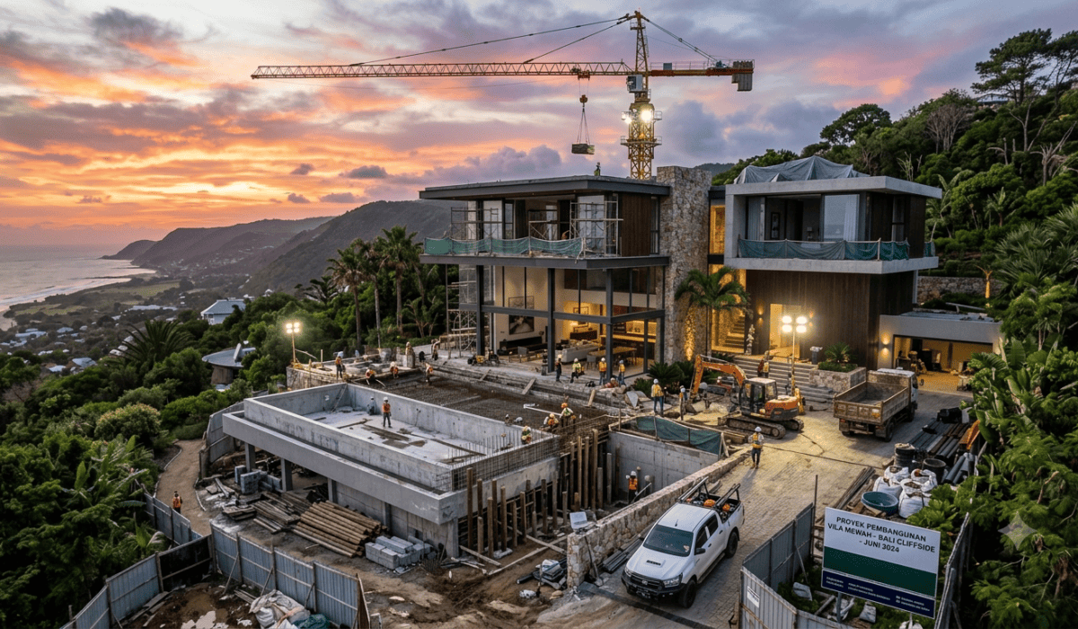 Mengapa Memilih Jasa Design & Build Lebih Efisien untuk Pembangunan Vila Mewah