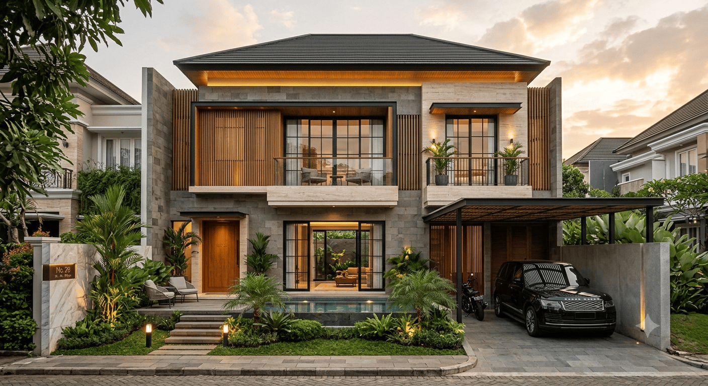 Solusi Cerdas Menciptakan Kesan Mewah dan Timeless pada Lahan Terbatas