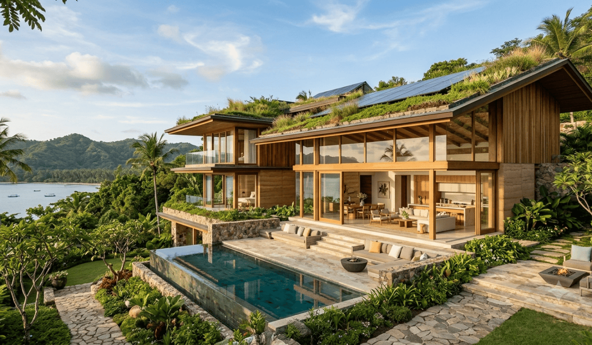 Tren Desain Rumah Sustainable yang Mewah dan Ramah Lingkungan