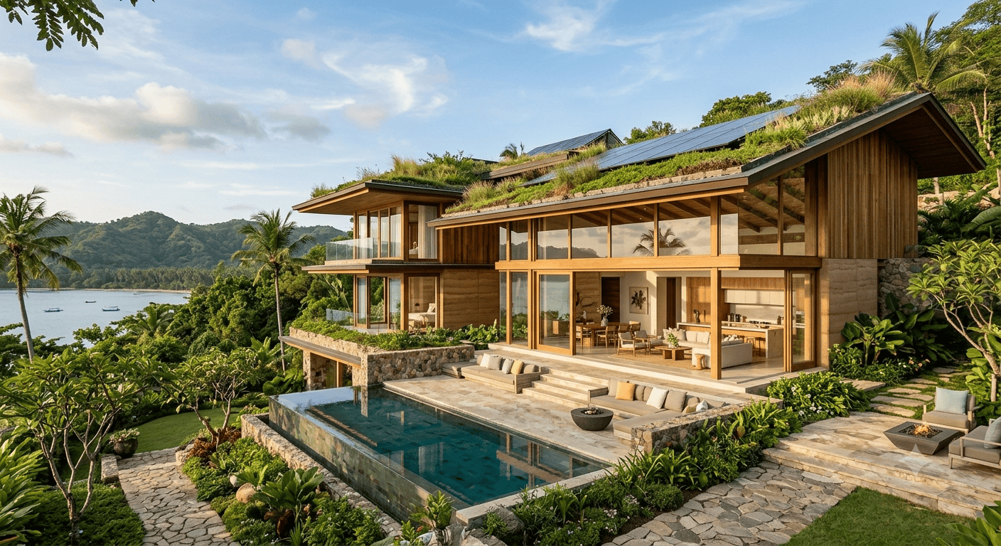 Tren Desain Rumah Sustainable yang Mewah dan Ramah Lingkungan