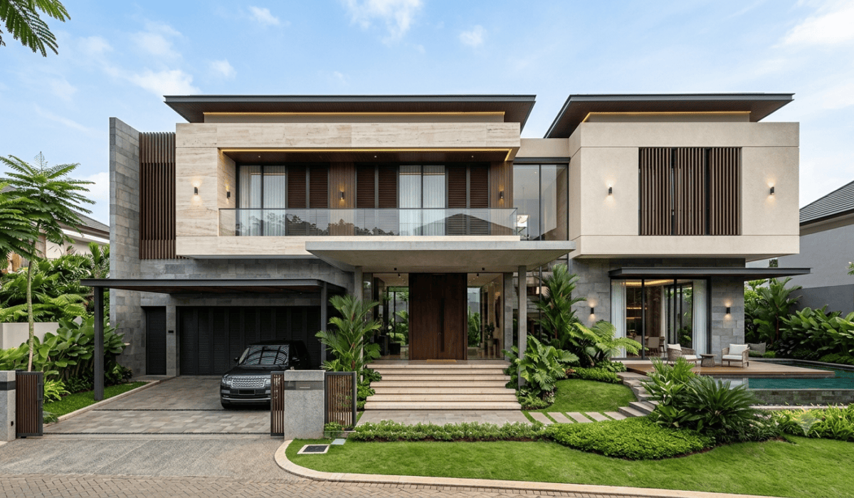 5 Jenis Batu Alam Terbaik untuk Fasad Rumah Mewah