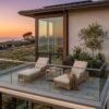 Inspirasi Desain Balkon Rumah Minimalis Tempat Santai Sore